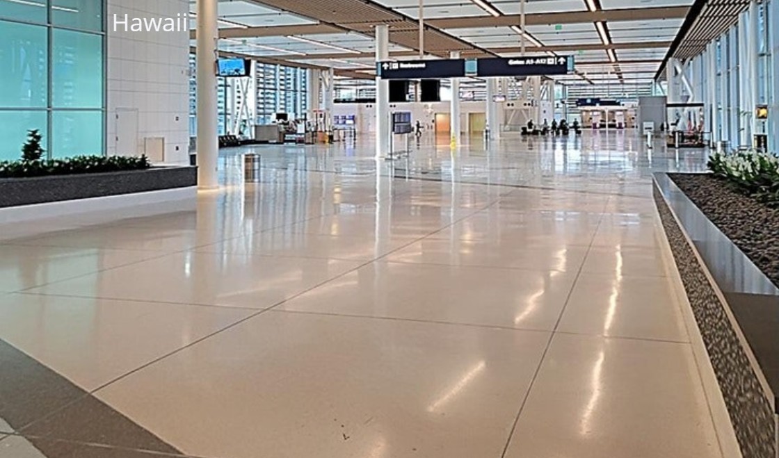 FontanaShowers smart touchless restroom systems for airports including Honolulu International Airport